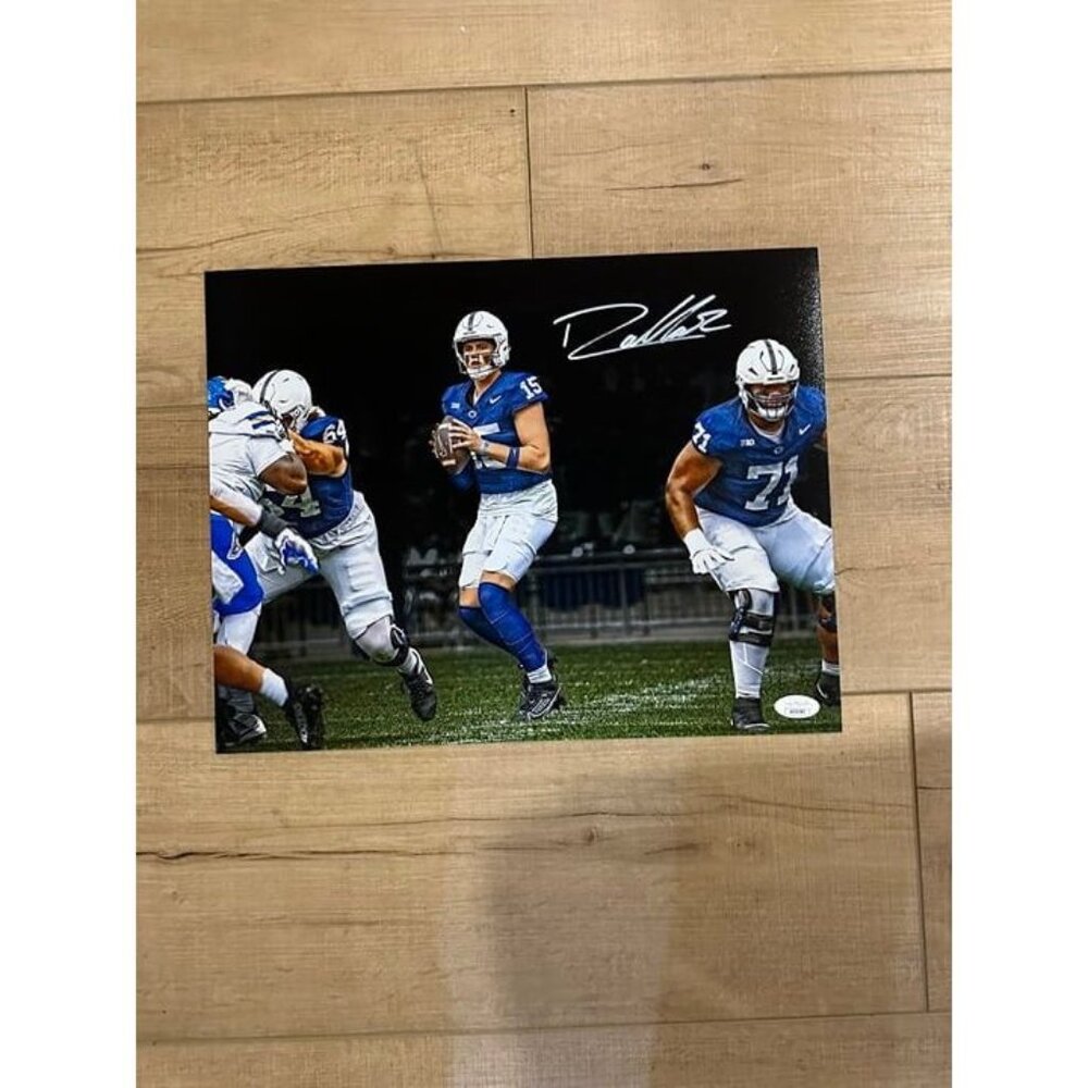 Drew Allar signed autographed Penn State Nittany Lions Football 11x14 Photo JSA
